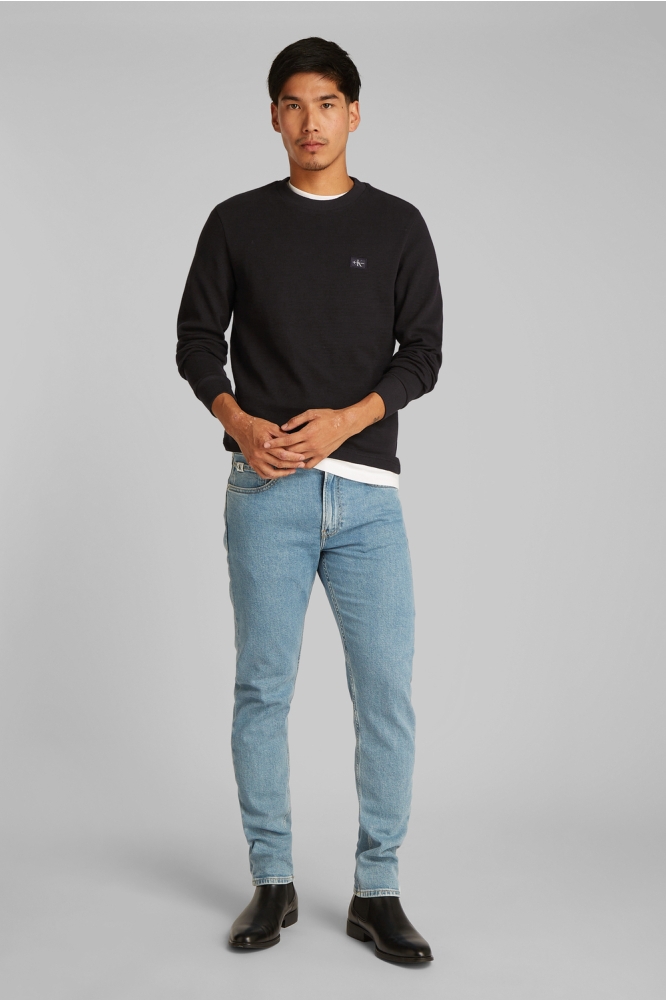 WOVEN LABEL WAFFLE J30J327117 CK BLACK